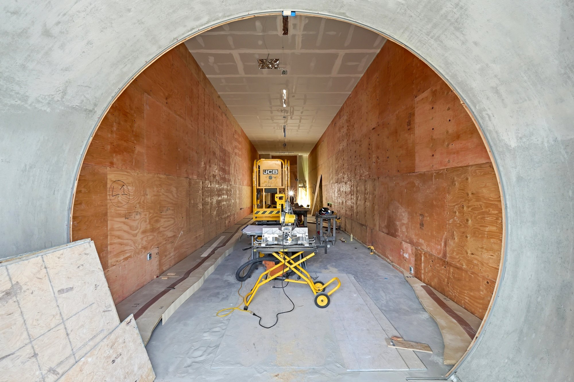 Amouage Flagship Boutique during construction