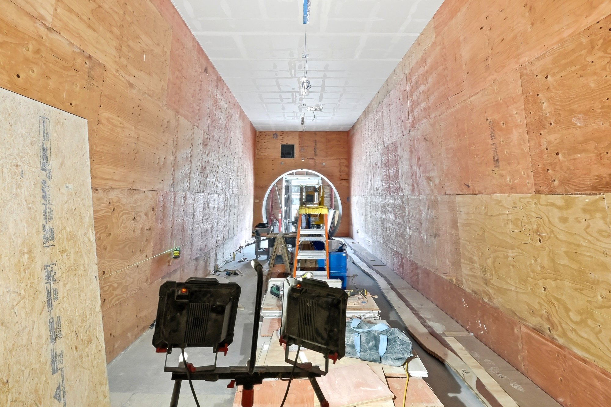 Amouage Flagship Boutique during construction