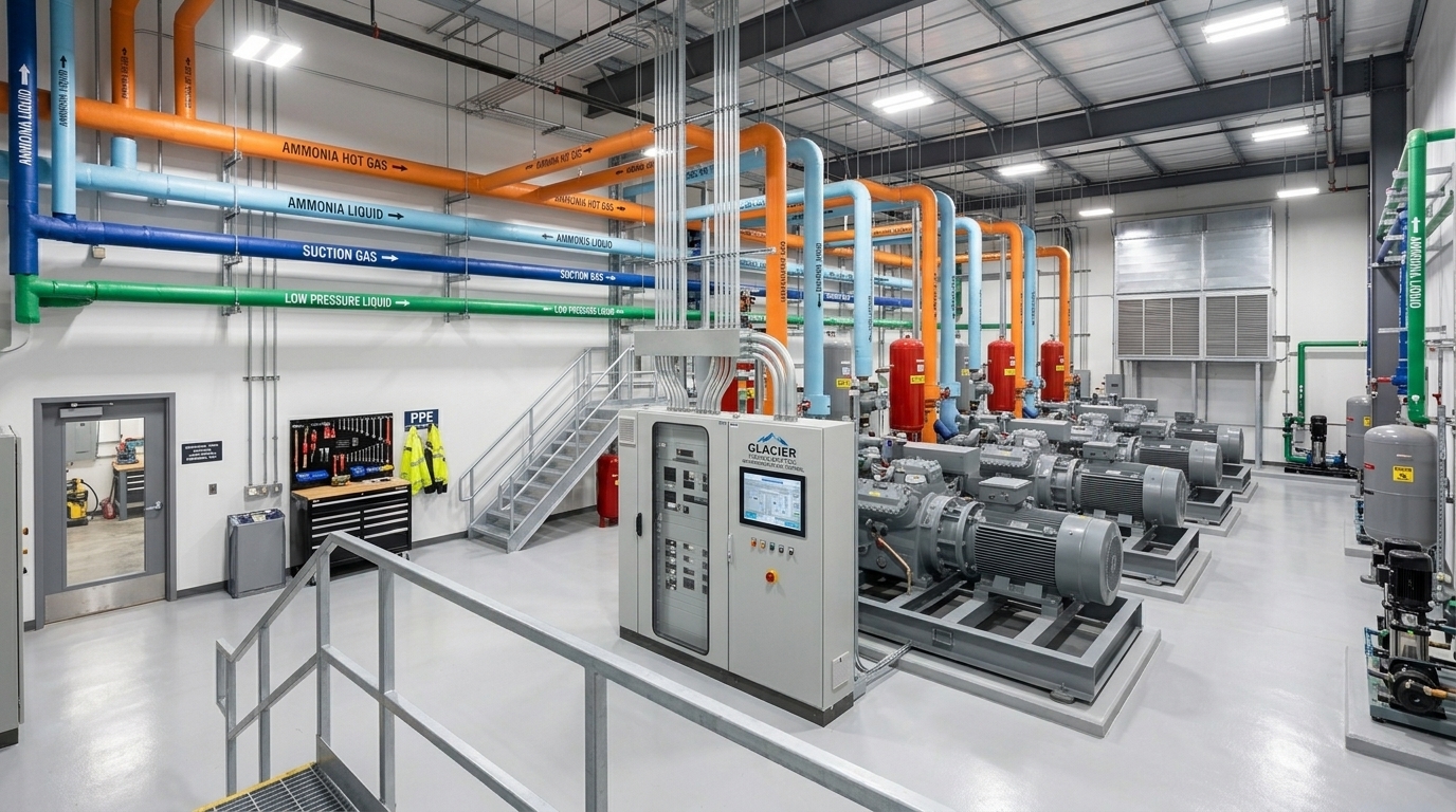 Cold Storage & Refrigerated Warehouses concept rendering
